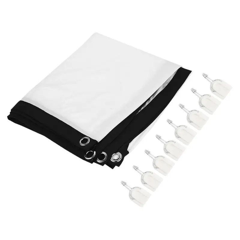 Màn hình máy chiếu, tỷ lệ 16: 9, cho gia đình, nhà hát, thuyết trình, giáo dục và phim ảnh Projector 8