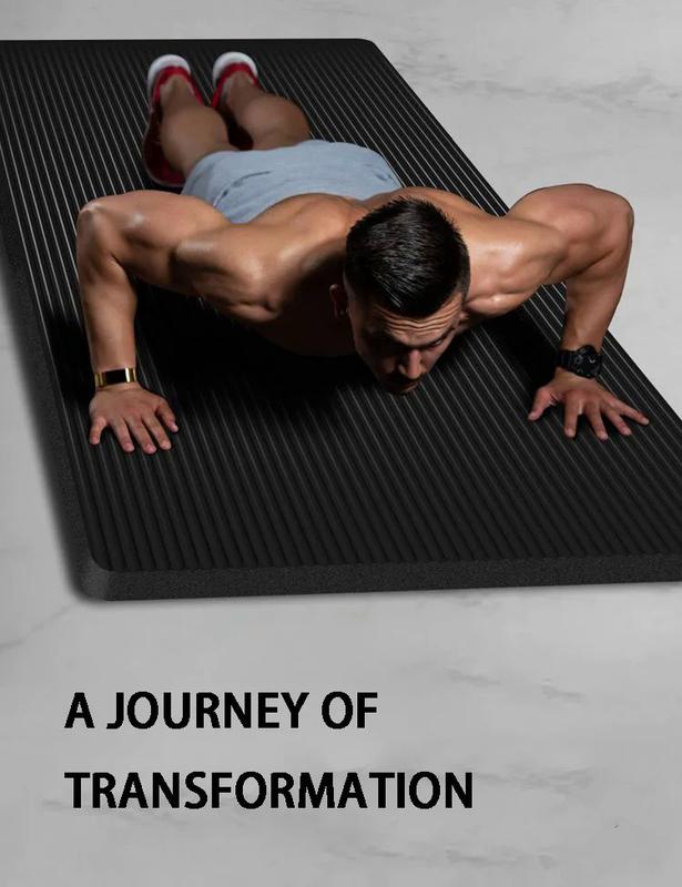 Product Introduction of 2024 NEW 2meter Extended Yoga Mat Thickened Non Slip Widened Beginner's Home Weight Loss and Fitness Mat Sports Floor  Mat Unisex body Management, bodybuilding 6