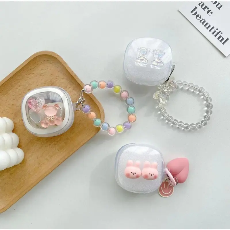 [HANYA CASE]Softcase Bseus Caseus WM01 WM02 Transparan Motif Kartun Accessories 4