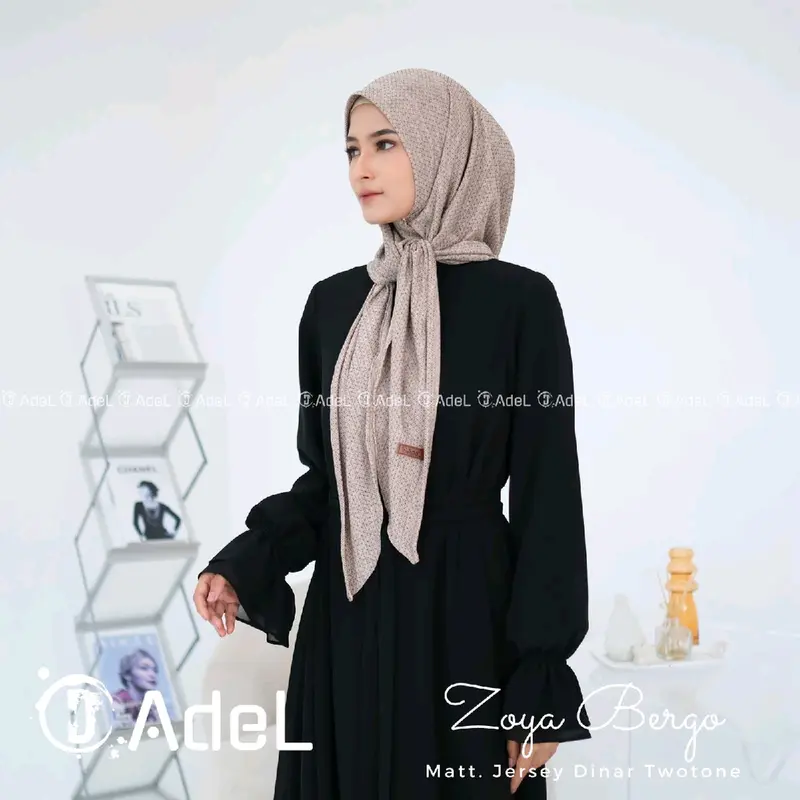 zoya bergo Jilbab Nyaman Instan Muslim Kerudung 0