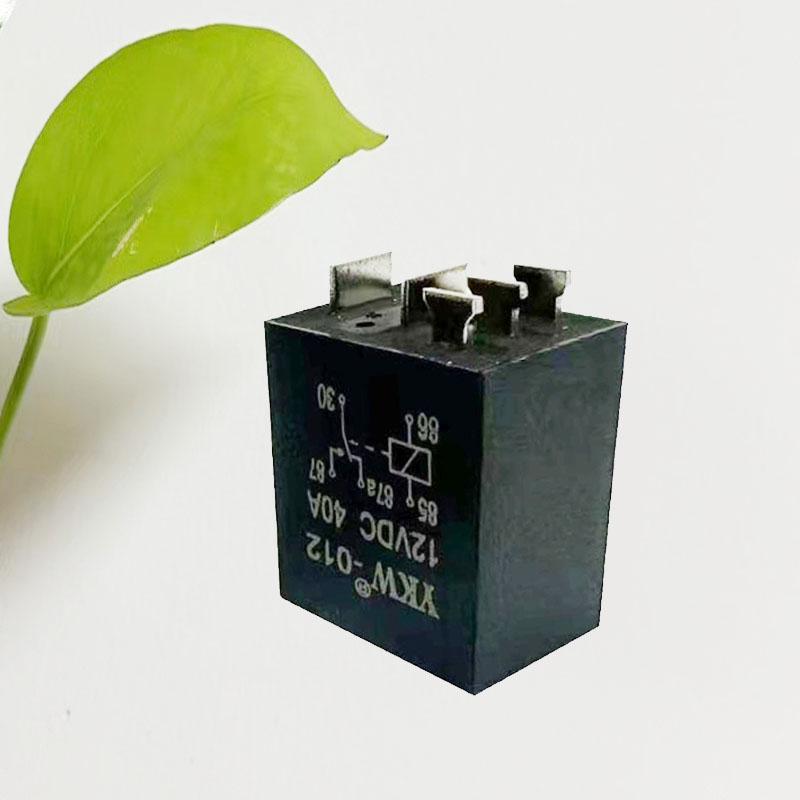 Product Introduction of Cut foot violet PCB car universal relay type modified car circuit board welding with 4 feet 5 feet DC12V24 0