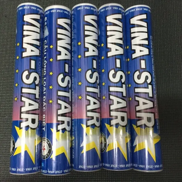 (Chính hãng) Cầu Vina Star Xanh Loại 1- ống 12 quả 2