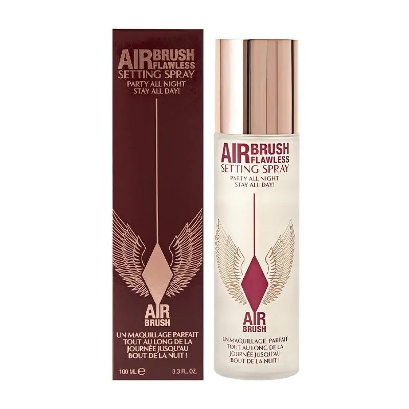 New Moisturizing And Oil Controlling Long-Acting Waterproof Makeup Natural Matte Light Flawless Makeup Spray painted  beauty