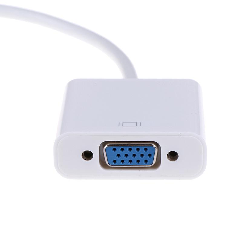 Product Introduction of 1Pcs HDMI to VGA converter adapter HD 1080P White 16