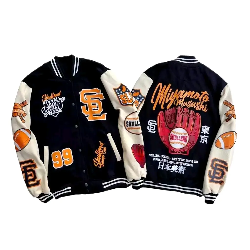 SEE 99 Baseball Jaket | Jaket Pria Dan Wanita - Varsity Jacket Baseball