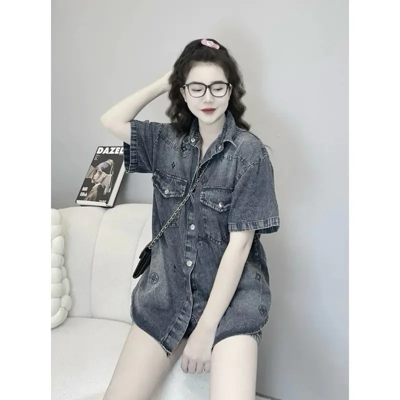 Set Bò Giấy Áo Sơ Mi Mix Quần Sooc Cạp Chun Cao Cấp Top Quần Áo Nữ Trend   2024 Women