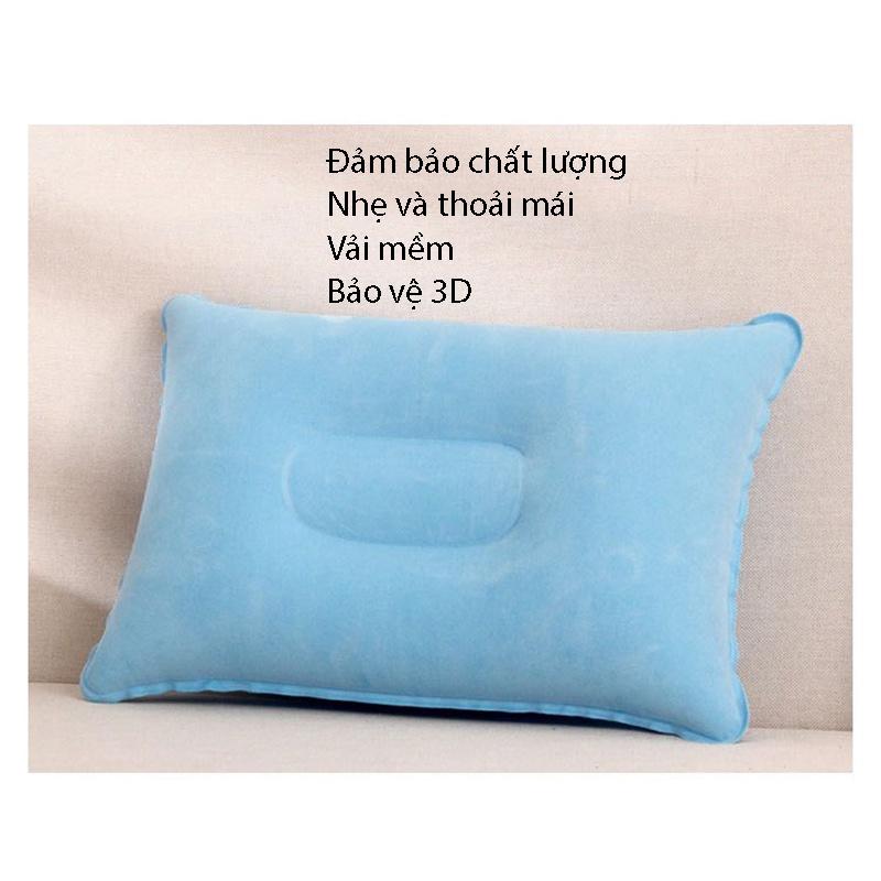 Gối hơi, gối ngủ văn phòng, du lịch cao cấp gấp gọn dã ngoại phượt leo núi kê cổ tựa lưng đi máy bay ô tô tiện lợi