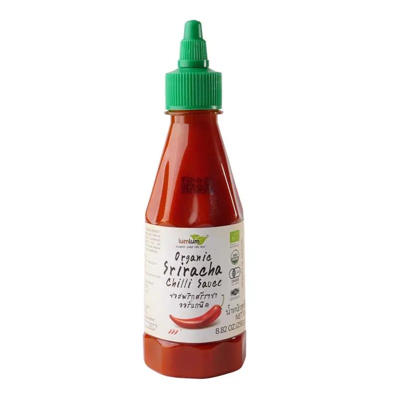 [LumLum] Sốt Teriyaki,  Sốt Me, Tương Ớt, Nước Tương LumLum Hữu Cơ, Chay Mặn 200ML,xuất xứ Thái Lan Nước Sốt Gia Vị,Cay 2