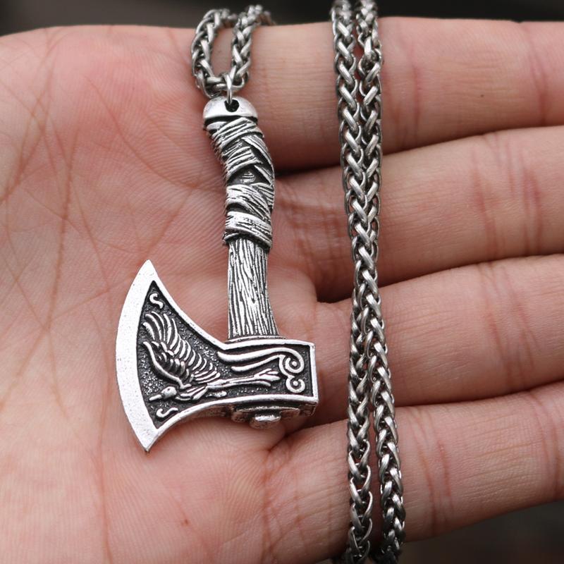 Vòng cổ nam nữ dây chuyền Titan Asta Accessories màu bạc unisex đẹp phụ kiện thời trang - Vòng Cổ Axe 4