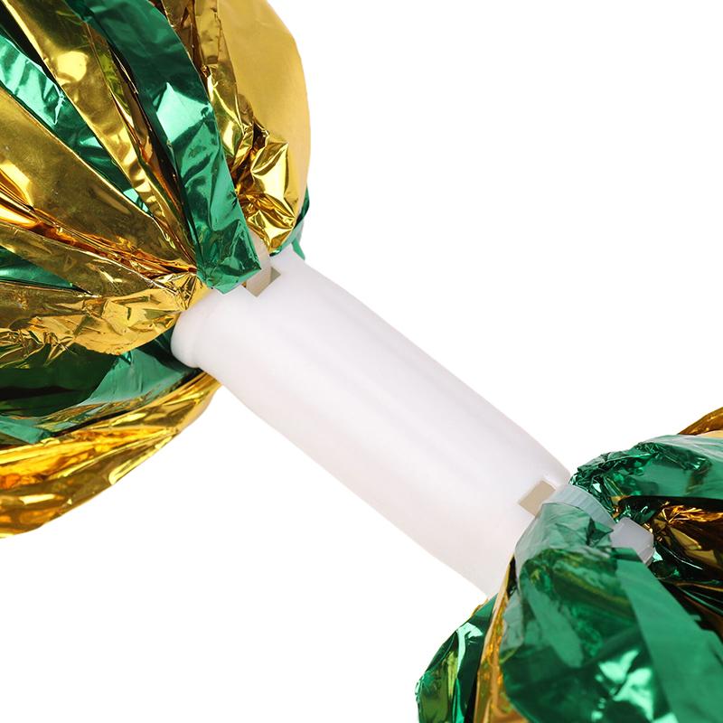Product Introduction of Handle Style Cheerleader Pom Poms Metallic Streamer Sport Match Vocal Dance Party Concert Decorator Props Club Supply 20
