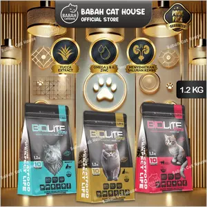 BIOLITE PRIME CAT FOOD FOR WINNER Show Quality Product Beauty Kitten Adult 1,2 Kg