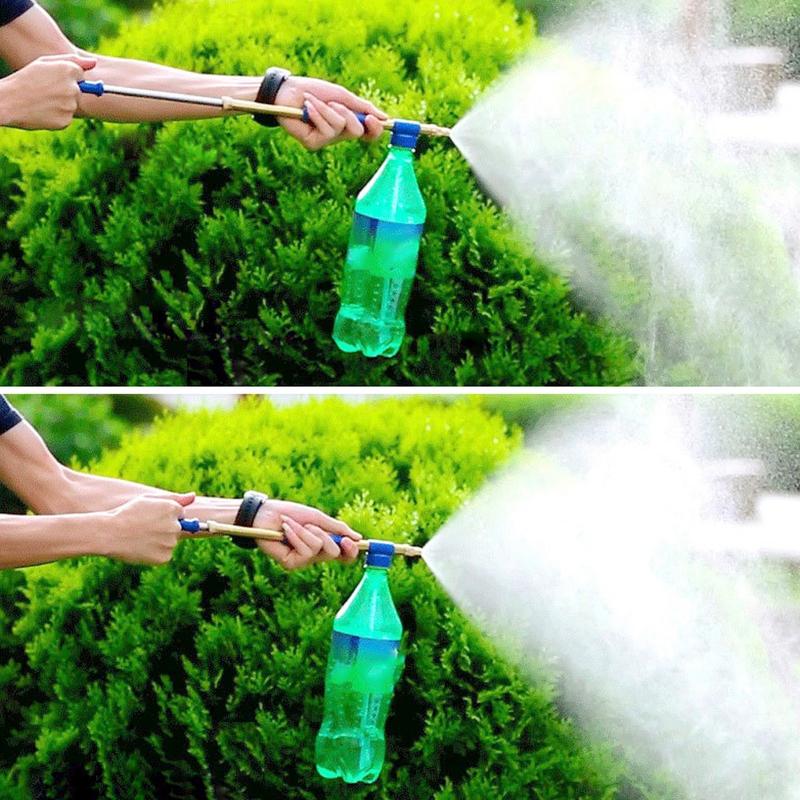 Vòi phun nước có thể điều chỉnh, với chế độ phun kép, cho tưới cỏ trong Vườn Làm bằng nhựa Đồng 3