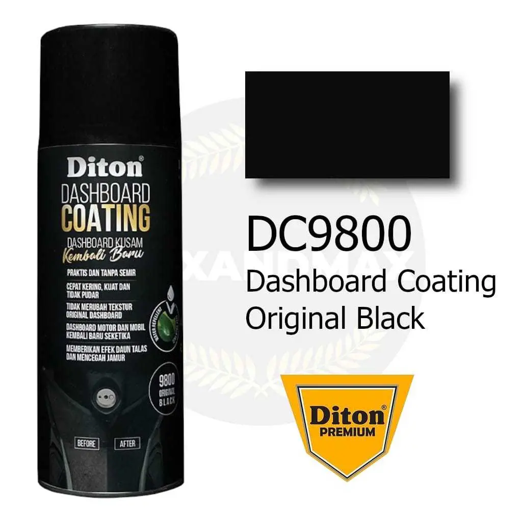 Pilok pilox diton dashboard coating 9800 original blcak 400cc diton dashboard coating 9800 original blcak 300cc