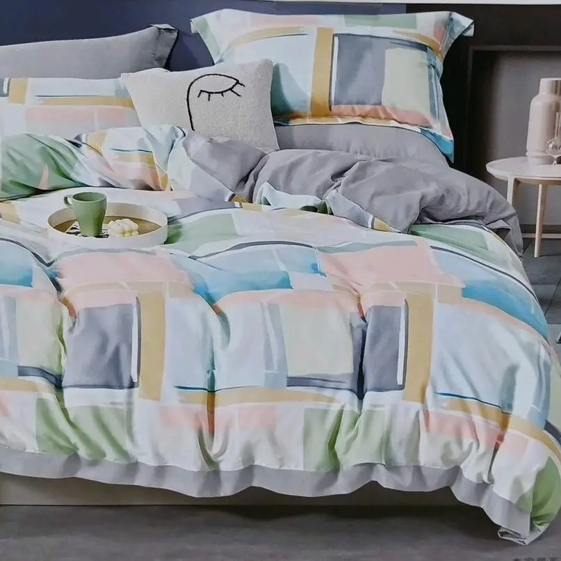 bedcover saja uk. kecil/besar/jumbo bahan SUTRA ORGANIK 40s