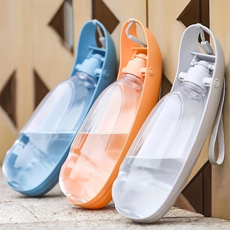 Portable Pet Water Bottle Foldable Dog Water Dispenser Feeder Bowls Leak Proof Dog Travel Water Bottle For Dogs Walking Hiking 3