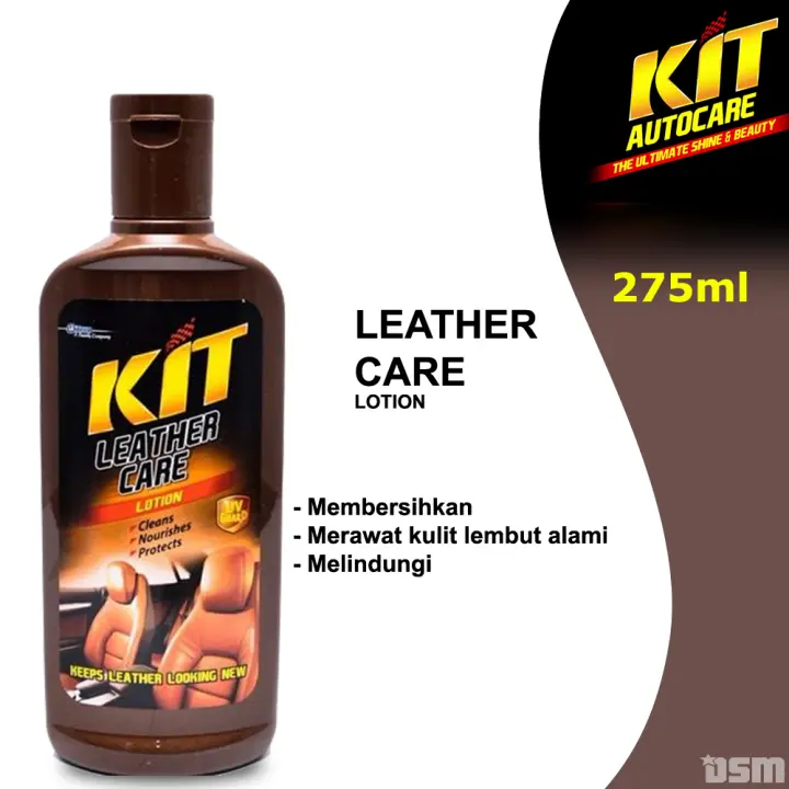 DETAILING PEMBERSIH INTERIOR MOBIL JOK PLAFON TAHAN LAMA KIT LEATHER CARE 375ML 6