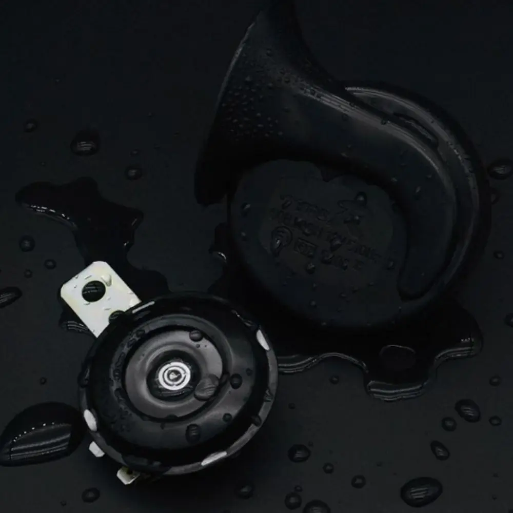 High Quality Universal Snail Shape Horn 12V/48V-60V Waterproof Motorcycles Electric Horn Electric Bike Parts