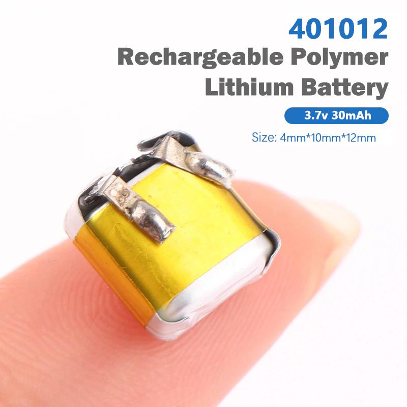 Bateri Polimer Litium, 401012, 3.7V, 30mAh, Untuk Fon Teling - TikTok ...