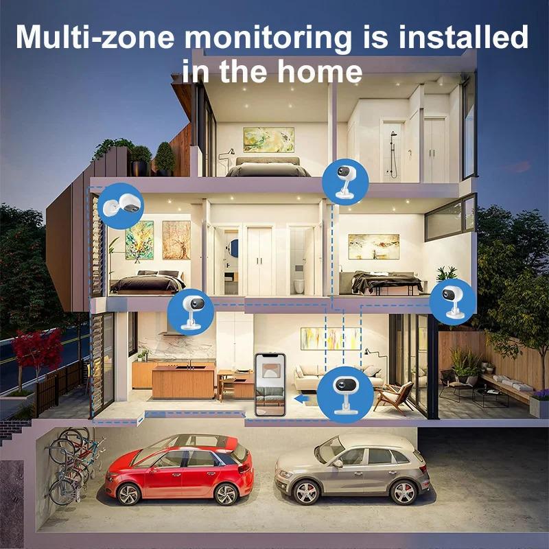 Product Introduction of Mini Wifi camera 1080P IP Camera IR Night Vision Micro Camera Motion Detection DVR Remote viewing Camera Home Baby Monitor 3