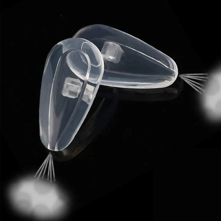 Silicone Airbag Air Cushion Glasses Leaf Support Glasses Nose Support Silicone Anti Slip Nose Support Glasses Accessories