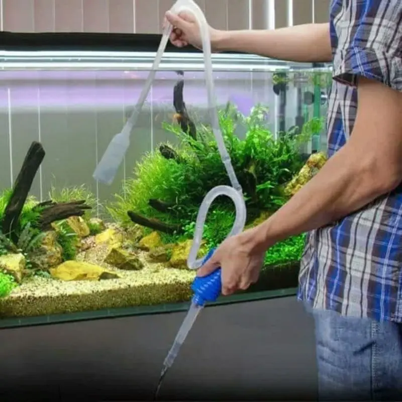 Siphon Pembersih Dasar Gravel Pasir Aquascape Cleaner Hand Pump Handpump Vacum Cleaner Manual