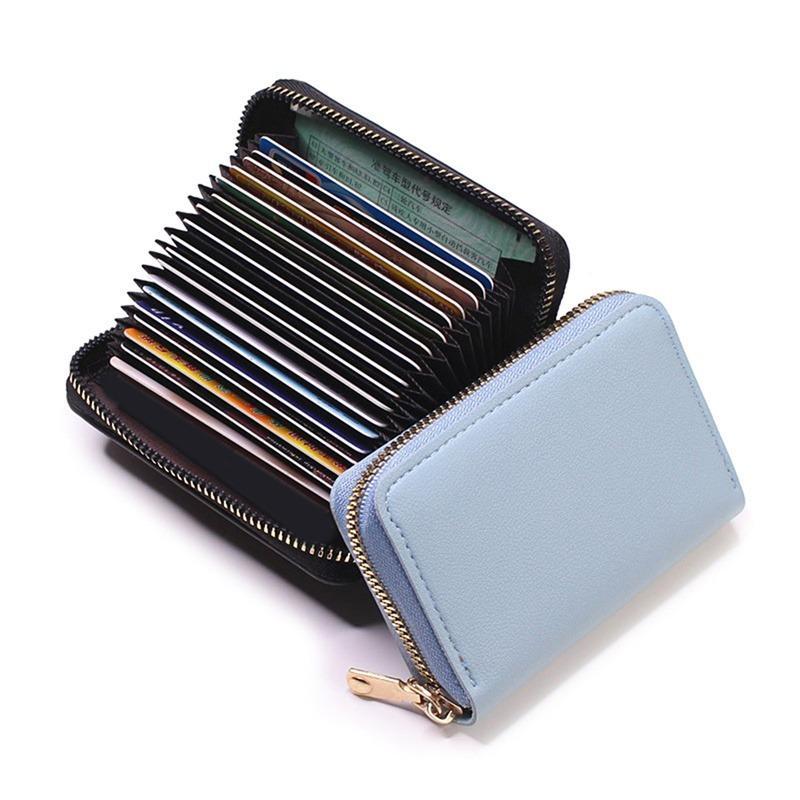 Product Introduction of FreeHummingbird #  PU Function 24 Bits Card Case Business Card Holder Men Women Credit Passport Card Bag ID Passport Card Wallet 16
