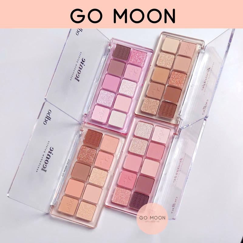 Bảng phấn mắt ODBO Iconic 10 ô 7g OD2029 HOLD LIVE màu lì lâu trôi bền màu Trang Điểm Mỹ Phẩm Women Nữ Cosmetic shadow