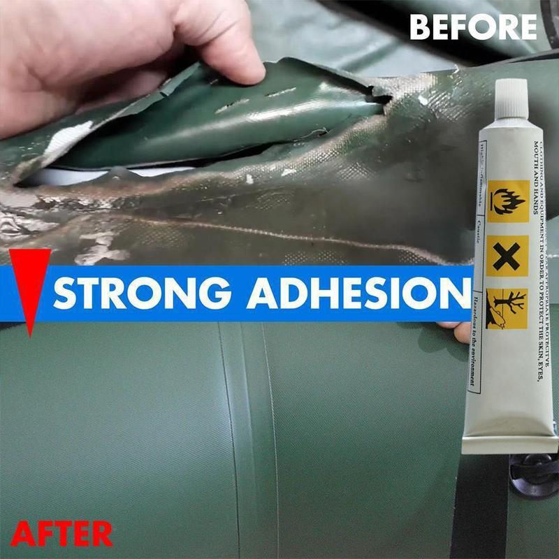 PVC Inflatable Glue Tape Repair Patch Glue Adhesive For Swimming Air Bed Pools Repairing Boat B3Q5 4