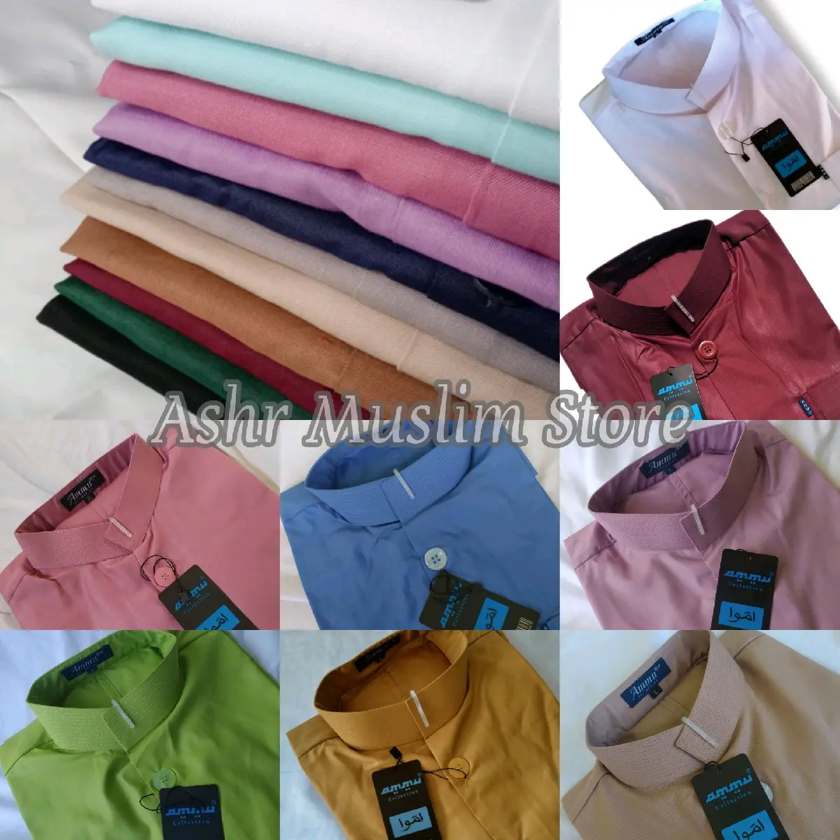 Baju koko ammu busana muslim pria dewasa original