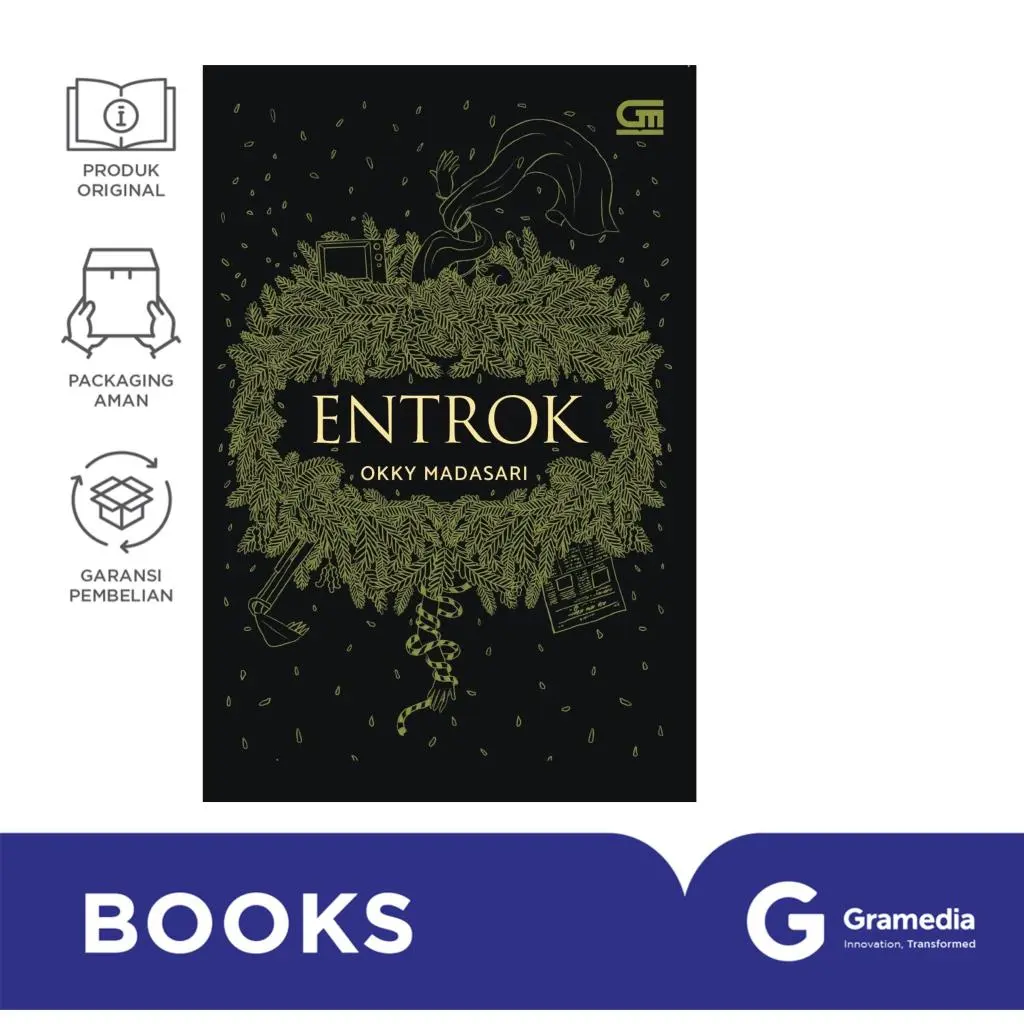 Gramedia Buku Novel Entrok (Okky Madasari)