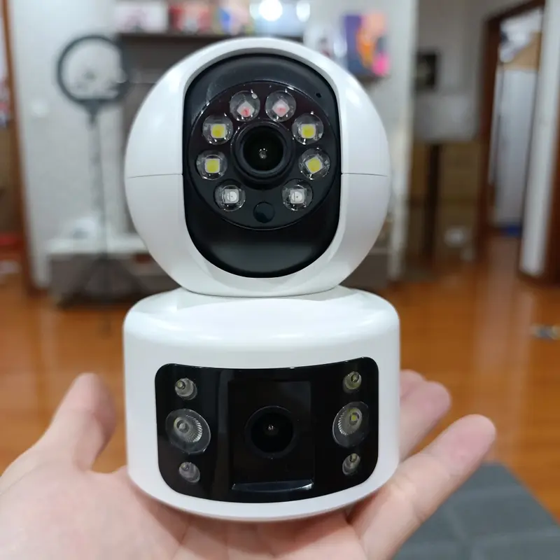 Camera yoosee trong nhà xem 3 khung hình 15.0Mpx, góc rộng, cảnh báo, báo động, có màu ban đêm Chụp Ảnh camera  hình camera  hình camera trong 1