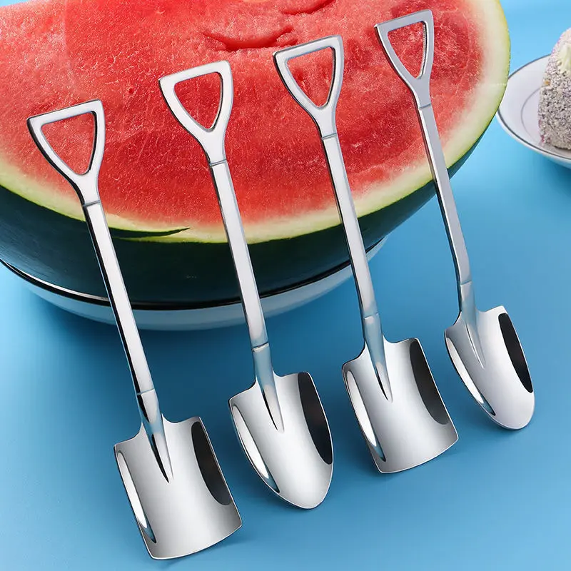 Thìa Xẻng, Chất Liệu Thép Không Gỉ, Thiết Kế Sáng Tạo Cổ Điển Gia Dụng, Thìa Đặc Biệt Doraemon Tráng Miệng, Thìa Xẻng Dễ Thương thìa  inox  304  cao  cấp đũa  sứ  cao  cấp đũa  sứ  cao  cấp