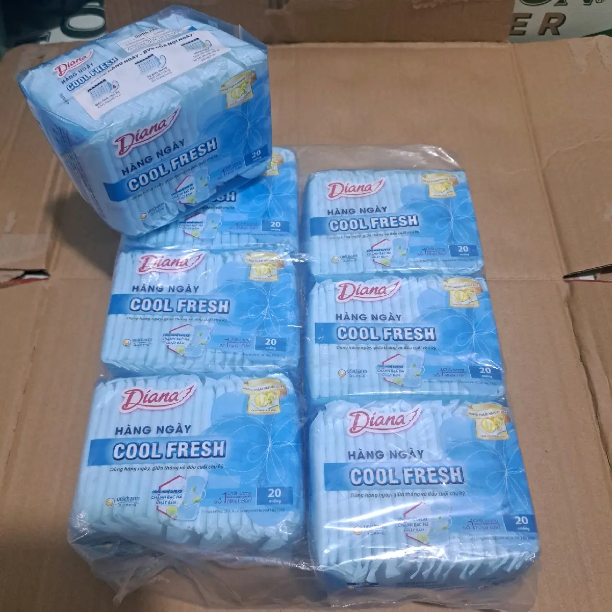 Băng Vệ Sinh Hàng Ngày 20 miếng Cool Fresh
