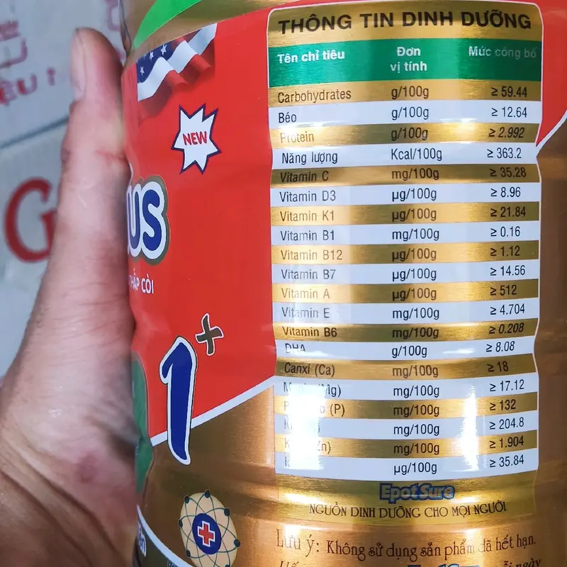 Sữa tăng chiều cao Epotsure lon 900g 1