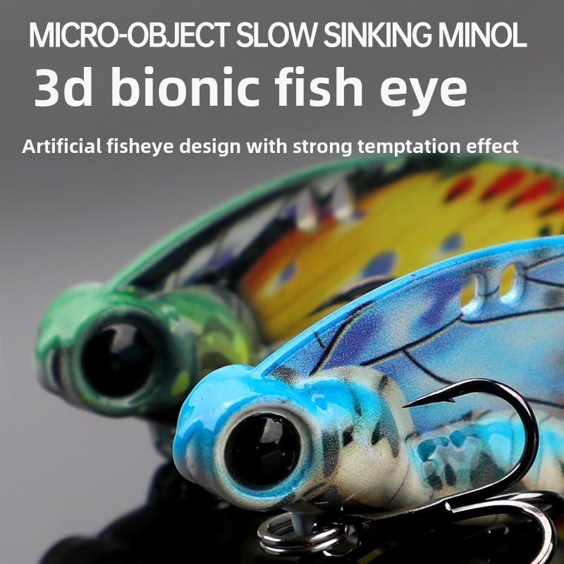 Mồi câu cá bướm, dòng cống hiến phim Hồng Kông, trọng lượng 8g và 14g, chiều dài 4,3cm và 5,5cm 3