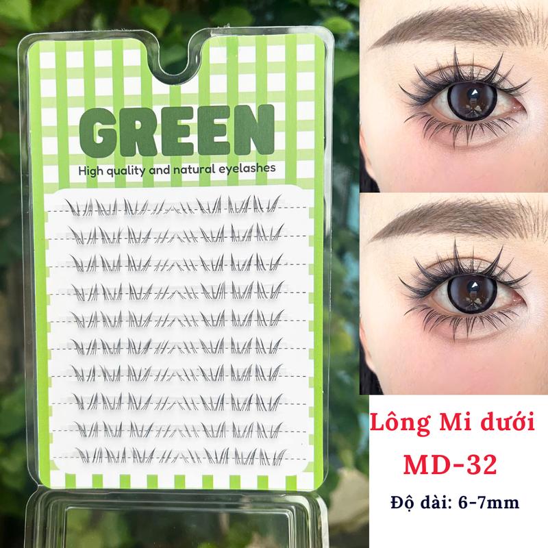 Mi dưới tự nhiên tái sử dụng nhiều lần (tặng 1 set keo+ nhíp cho 1 đơn hàng)