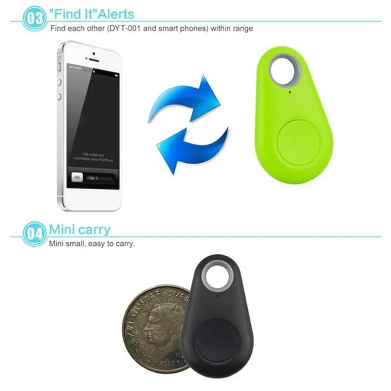 Product Introduction of Mini Fashion Smart Dog Pets Bluetooth 4.0 GPS Tracker Anti-lost Alarm Tag Wireless Child Bag Wallet Key Finder Locator 19