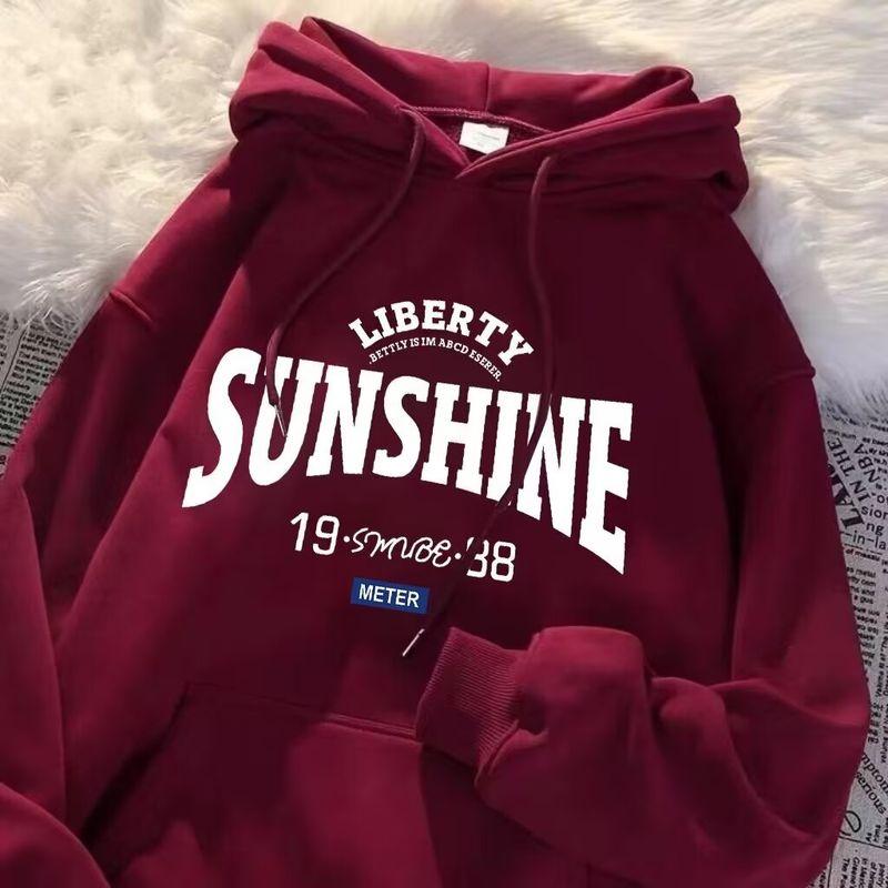  Áo Len Nam Mùa Thu Và Mùa Đông Lót Lông Cừu Dày Dặn Áo Nỉ Có Mũ Trùm Đầu Áo Khoác Rộng Thùng Thình Thích Hợp Cho Giới Trẻ 