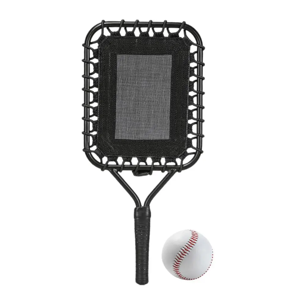 Baseball Racquet Exercise Equipment Trainer Accuracy Practicing Hitting Grounders Softball Racquet Baseball Racket for Fly Balls