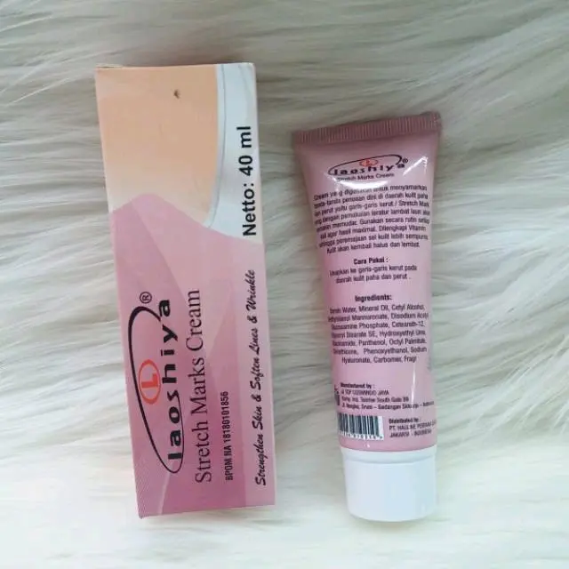 LAOSHIYA STRETCH MARKS CREAM ORIGINAL BPOM Penghilang Stretchmark