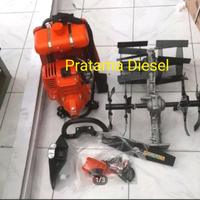 Gambar Paket Mesin potong rumput BG328+Mesin 2set cultivator bajak sawah dari PratamaDiesel_NEW Kab. Bekasi 1 Tokopedia