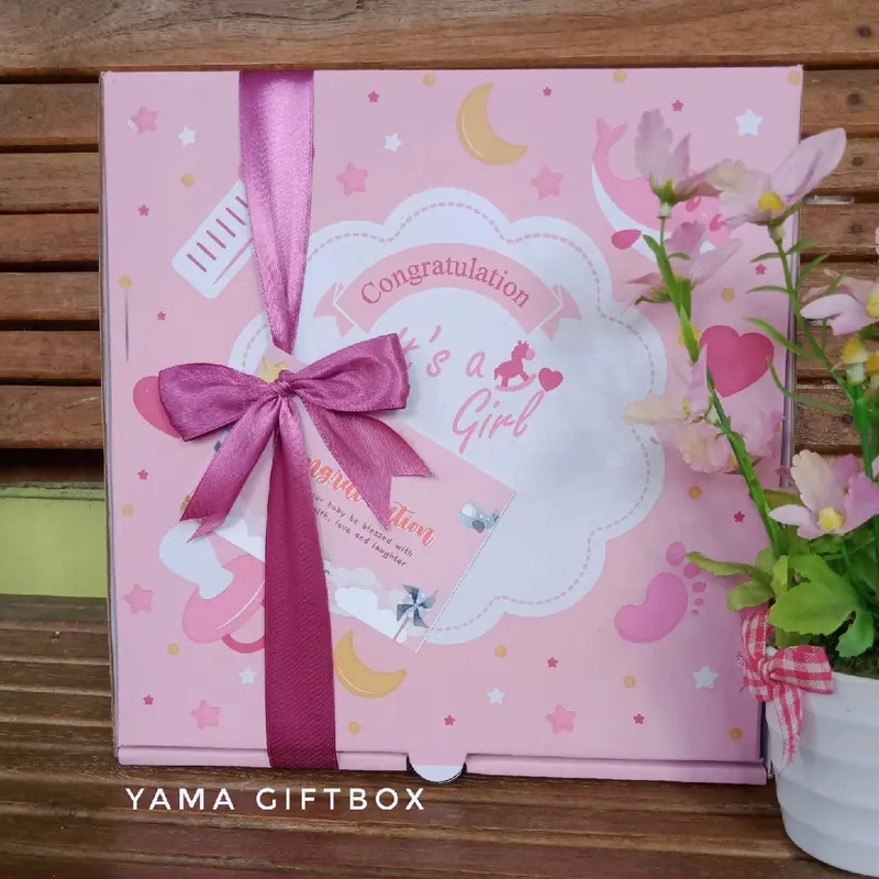 yama giftbox hampers bayi kado lahiran handuk kotak series 4