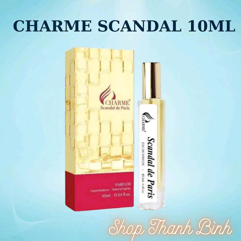 CHARME PERFUME_CHARME SCANDAL 10ML (có hộp) dạng xịt Nữ Nước Hoa Perfume Xịt Thơm