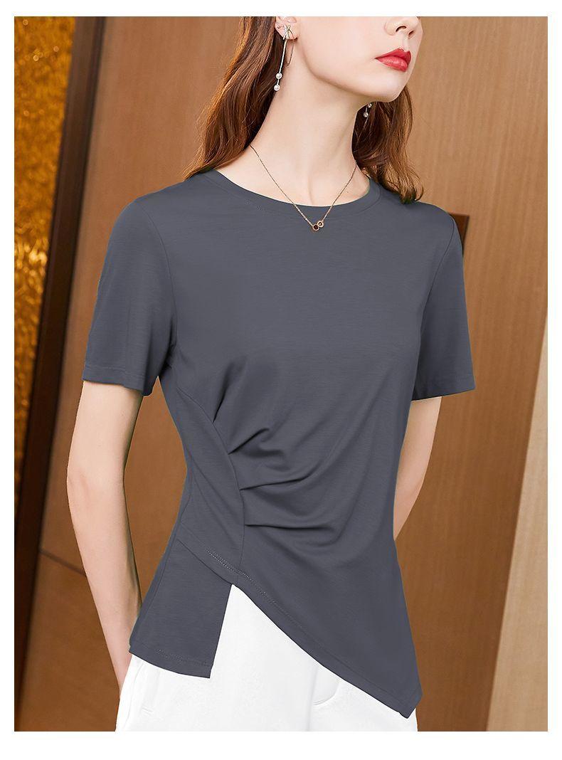 Product Introduction of T-shirt women's summer Korean version short sleeved new top Fashion Womenswear 5