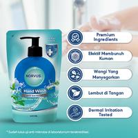 Gambar Sabun Cuci Tangan Anti Bakteri Ocean Green Tea 6 pcs x 410ml - NORVUS - NHWR 6X 410ML dari Norvus Indonesia Kota Administrasi Jakarta Barat 2 Tokopedia