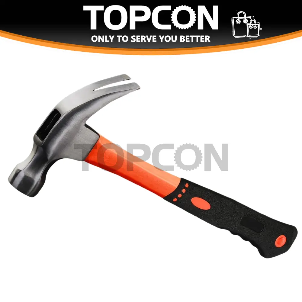 Multi-function Claw Hammer Heavy Duty 8OZ (250g) Carbon Steel Hammer TRP Handle