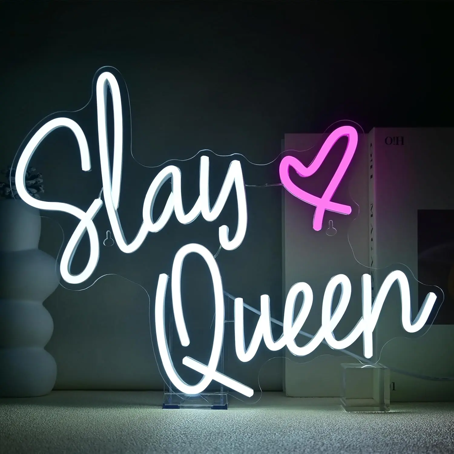 Creative Letter Design LED Night Light, USB Powered Novelty Light with Hanging Hole, Modern Decorative Light For Home Bedroom Living Room, Wall LED Signs, Neon Kitchen Sign, Customized LED Sign