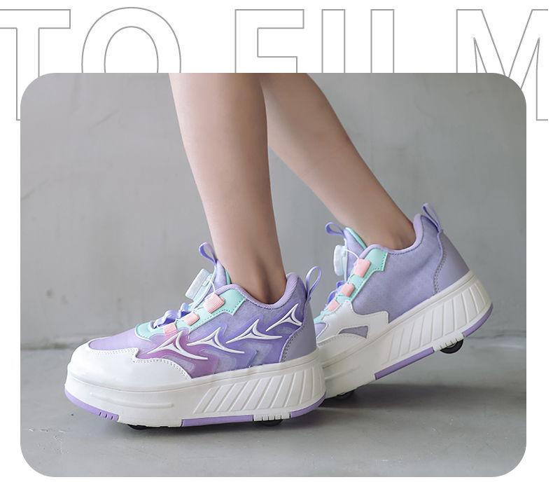 Product Introduction of Giày Bánh Răng Cuộn, Heelys Boys, Bộ Sưu Tập Mùa Thu Mới 2024, Giày Trượt Patin, Dành Cho Trẻ Em, Bốn Bánh, Giày Đi Bộ Học Sinh, Thích Hợp Cho Bé Trai 18