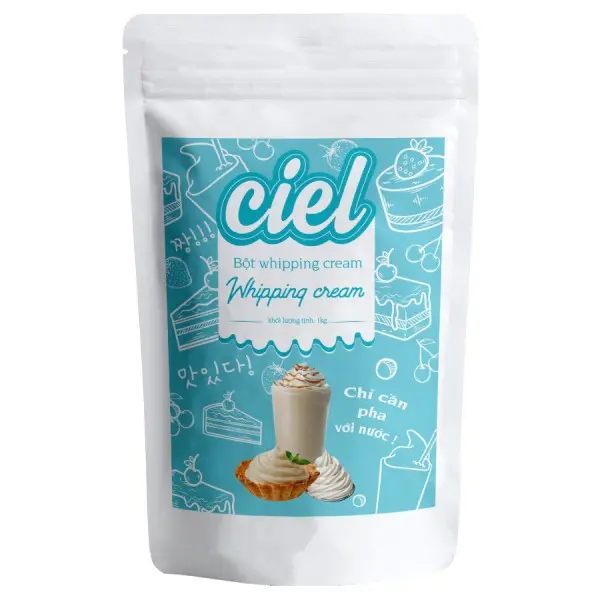 Bột Whipping cream Ciel gói 500g 0