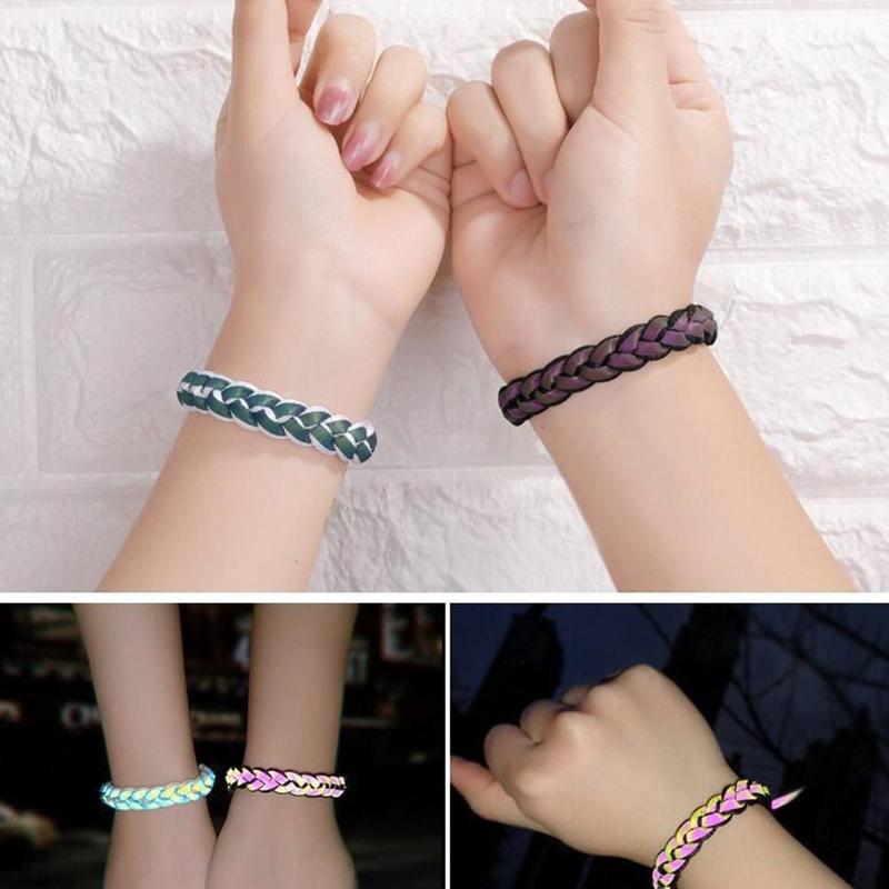 Product Introduction of Night Light Knit Braceletfashion Korean Bracelet For Women Friendship Bracelet Bracelet Handmade Woven Bracelet 23